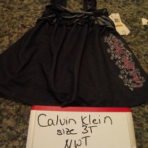CALVIN KLEIN DENIM SUNDRESS